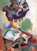 Henri Matisse Hat woman oil painting artist